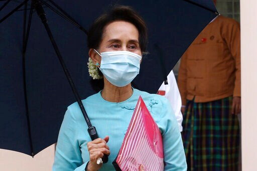 Myanmar's Suu Kyi Testifies in Election Fraud Trial