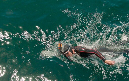 French-American Man Abandons Attempt to Swim Pacific