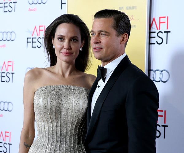 Angelina Jolie and Brad Pitt