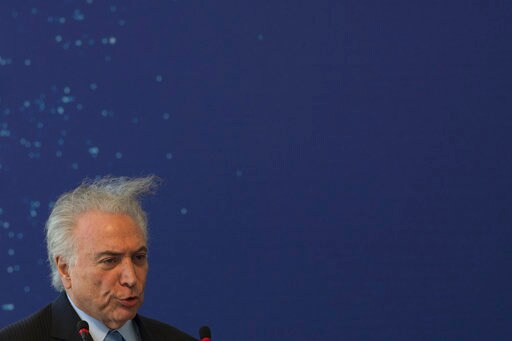 Brazil AG Seeks Corruption Charges against President Temer