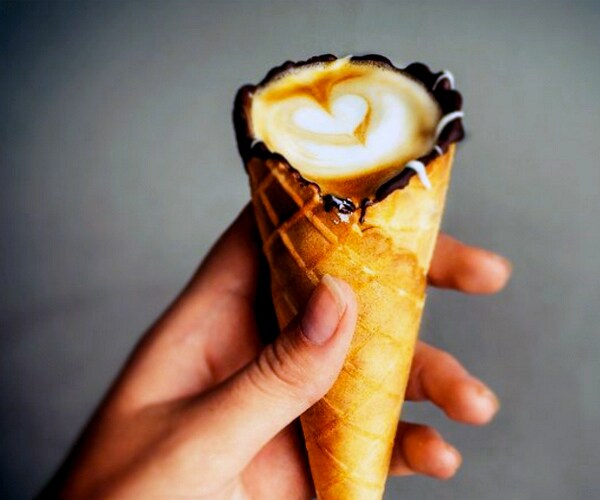 Coffee in a Cone Now Trendiest Way to Slurp Your Caffeine