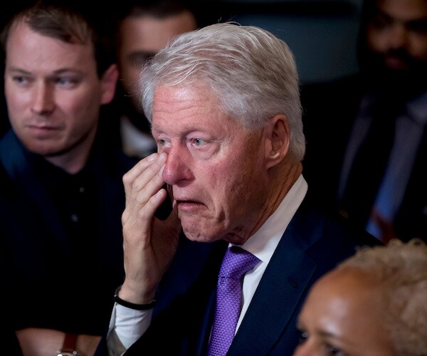 Bill Clinton Attends 'Lion' Opening, Praised By Harvey Weinstein