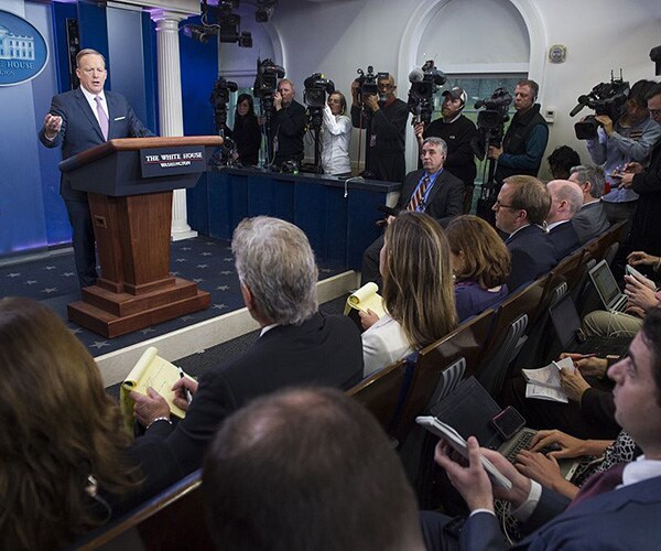 Trump Disparages Mainstream Media, Declares Press 'Opposition Party'