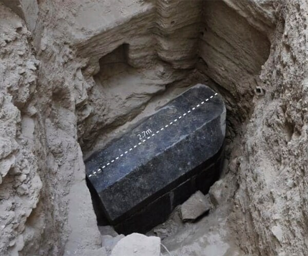 Egypt Sarcophagus Opened, Releases Cursed Stench