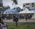 Thousands March in Colombia's Bogota to Demand End to Protests, Roadblocks