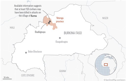 Mass Killing of Civilians by Security Forces in Burkina Faso