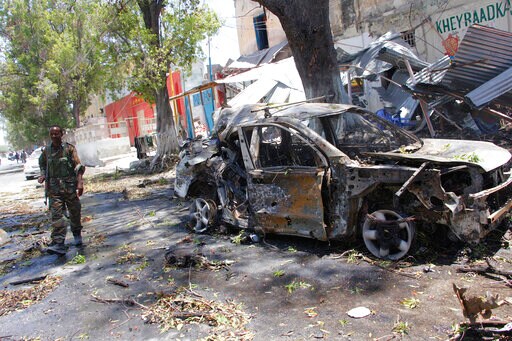 Car Bomb in Somalia's Capital Kills 2 near President's House