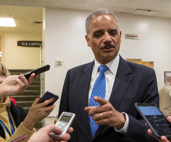 Eric Holder Blasts Sessions on Marijuana, Prison Reform