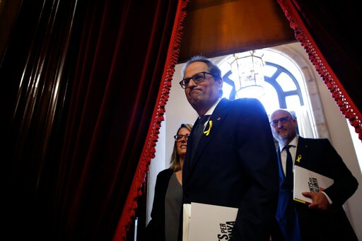 Fervent Secessionist Picked as Catalonia's Stand-in Leader