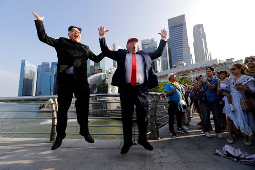 Kim Jong Un Impersonator Questioned on Arrival in Singapore