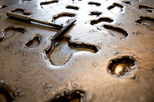 Sculpture Marking Terror Attacks Goes up in Brussels near EU