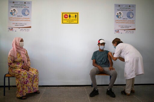 Morocco Starts Vaccinating Children Ages 12 to 17