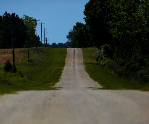 road in a rural area