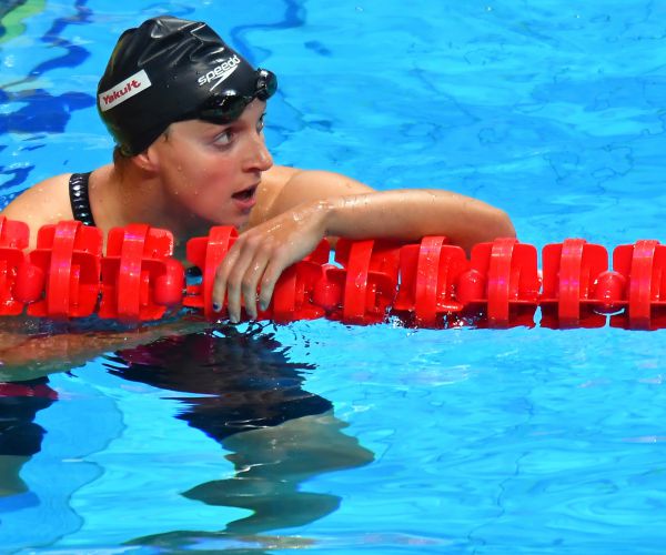 Katie Ledecky Loses for 1st Time at Worlds