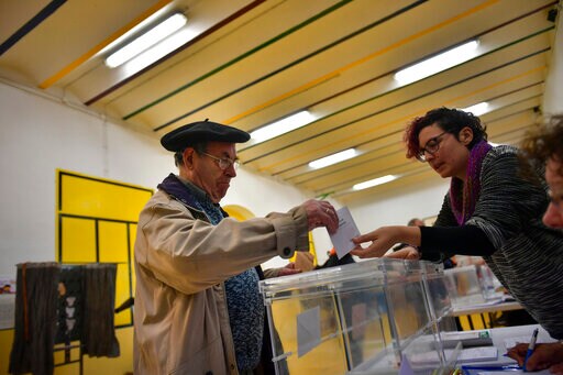 The Latest: Spain's Prime Minister Votes in General Election