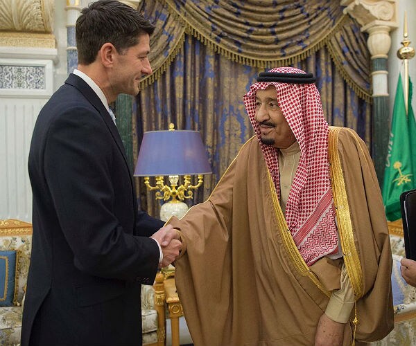 Speaker Ryan Meets Saudi King in Regional Security Talks