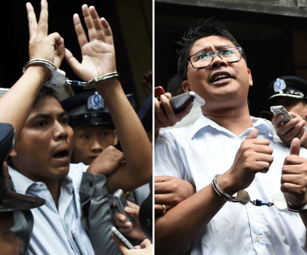 Myanmar Frees Journalists Held 500 Days