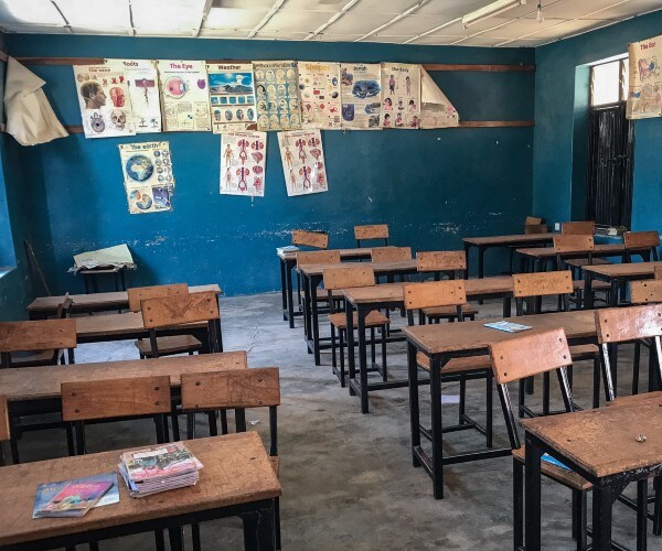 a religiously oriented school in a nation of the dark continent crime and or kidnapping 