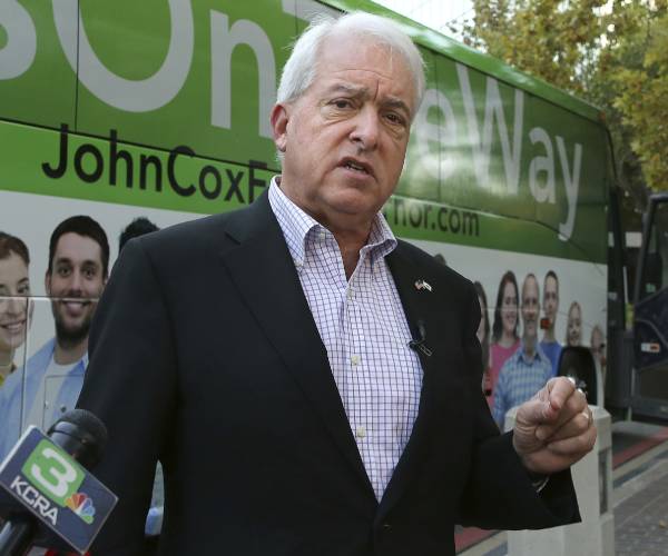 Republican Cox Opens Run for Calif. Gov With Ad Hitting Rival