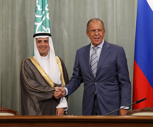 Saudi FM in Moscow for Syria-focused Talks
