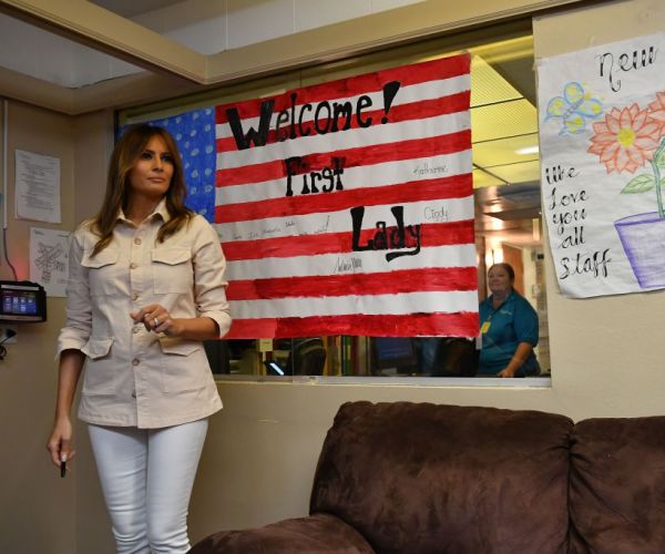 Melania Trump Seeing Lots, Saying Little at Migrant Centers