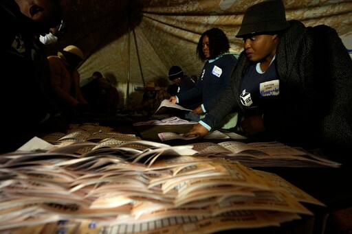 Early Results in South Africa's Election Put Ruling ANC below 50% and Short of a Majority
