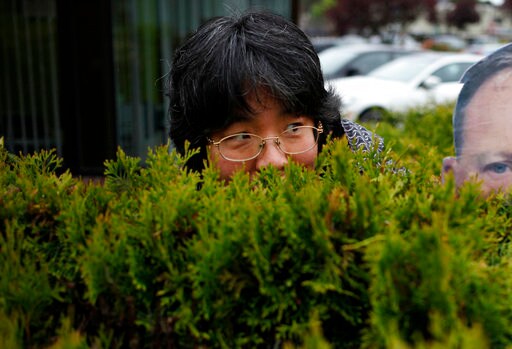 Canadian Woman's Cutout of Spicer in Bush Gets Attention