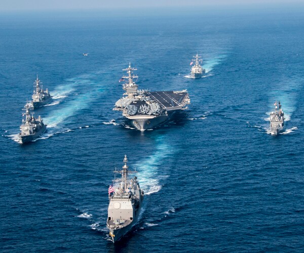US Warships in Korean Peninsula Meant to Send a Message