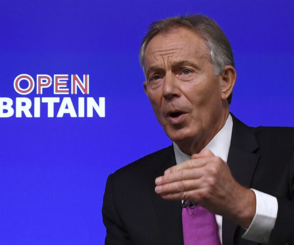 Former PM Blair Urges Britons to 'Rise Up' Against Brexit Plan