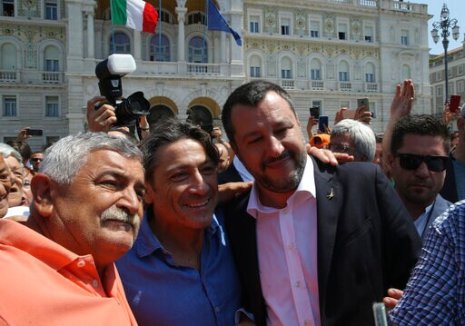 Italian Minister Salvini Closes Migrant Center in Sicily