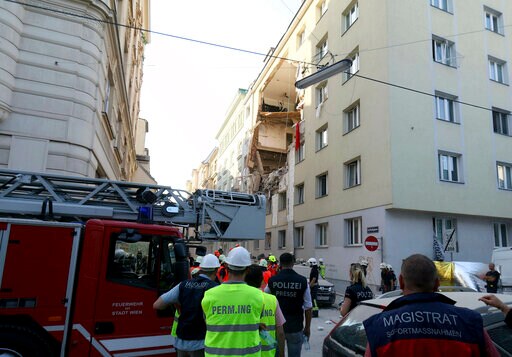 Building Explosion in Austrian Capital Leaves 12 Injured
