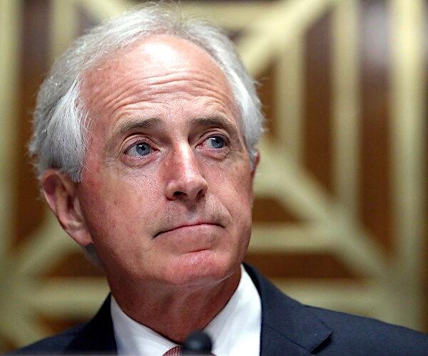 Sen. Corker Booed in Home State at President Trump Rally