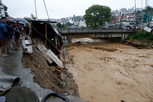 Death Toll in Nepal Flooding and Landslides Reaches at Least 100, with Dozens Still Missing