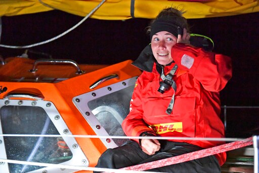 Ship Saves British Sailor after Storm in Southern Ocean