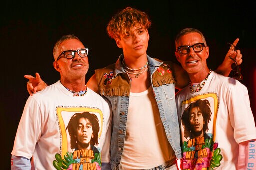 Olympian Marcell Jacobs Takes Fashion Break with Dsquared2