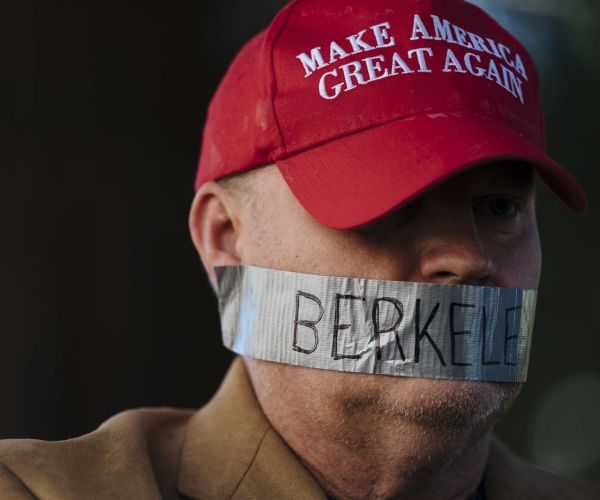 In Berkeley, Alt-Right Demonstrators, Protestors Clash