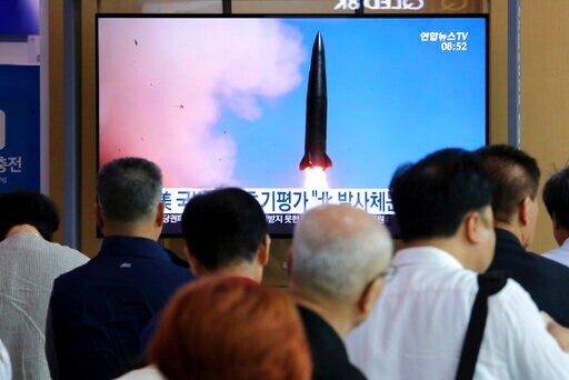 The Latest: Seoul Says N. Korean Weapons Were New Missiles