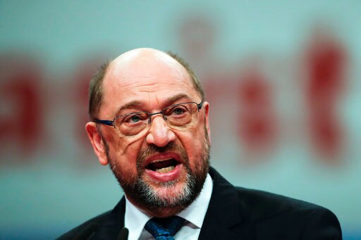 The Latest: German Social Democrats Back Talks on Government