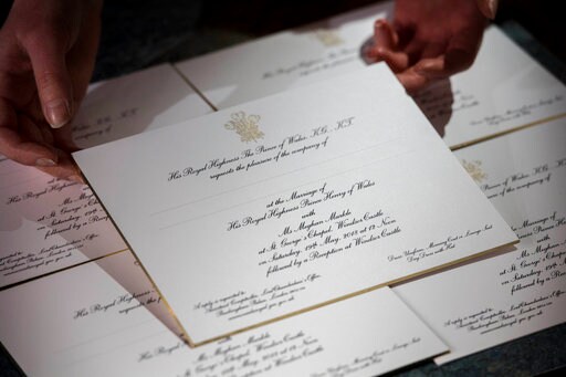 Sealed and Delivered: Royal Wedding Invitations Dispatched