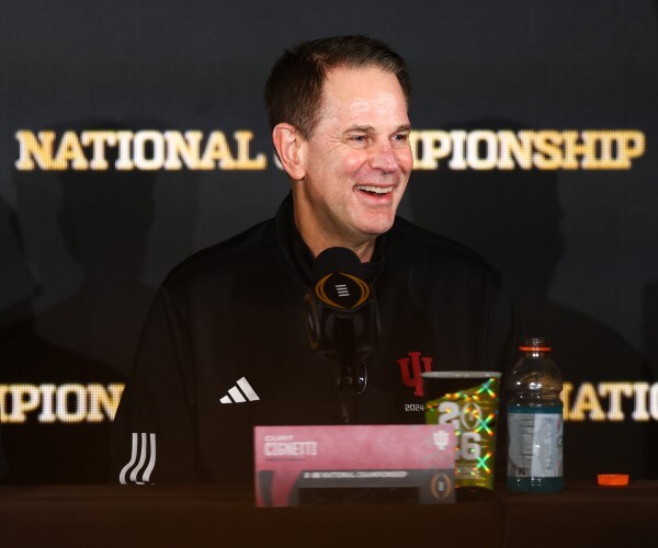 sports coach during press conference in the sunshine state of the united states 