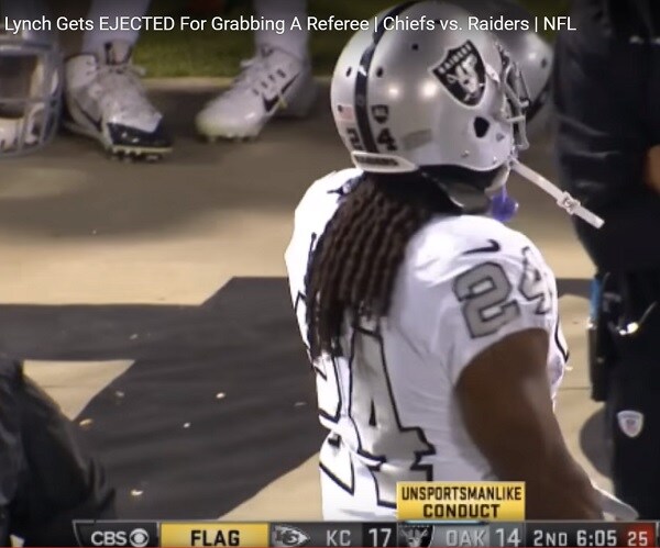 NFL Warning to Players: Roughing the Official – Zero Tolerance 