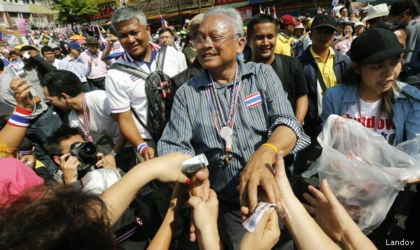 Thai Protest Leader Rejects Compromise, but Says 'No Civil War'