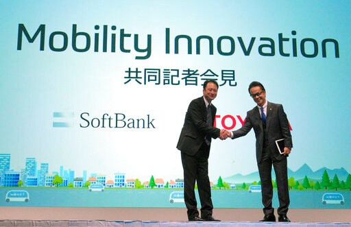 Toyota, SoftBank Setting up Mobility Services Joint Venture