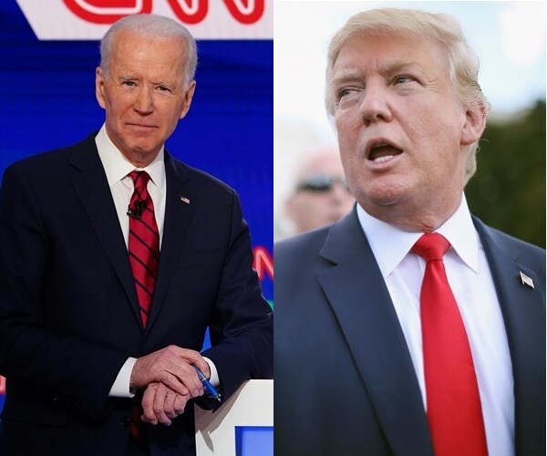 joe biden is next to donald trump
