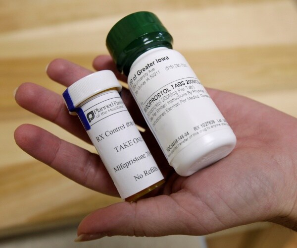 bottles of mifepristone and misoprostol