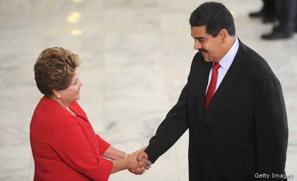 Venezuela's Maduro Gets Firm Brazil Backing, Trade