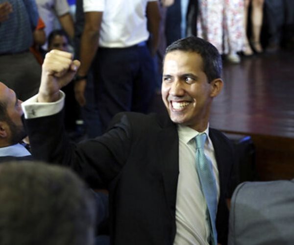 Venezuela's Guaido Vows to Defy Ban on Aid