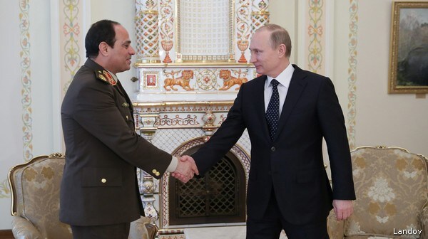 Putin Backs Sisi's 'Run' for Egyptian Presidency
