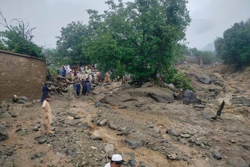 Flash Floods Triggered by Heavy Rains Kill at Least 49 People in Northwestern Pakistan