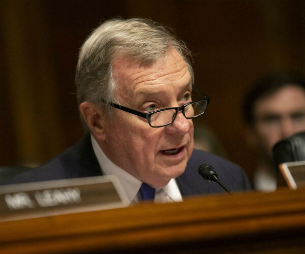 sen dick durbin is shown